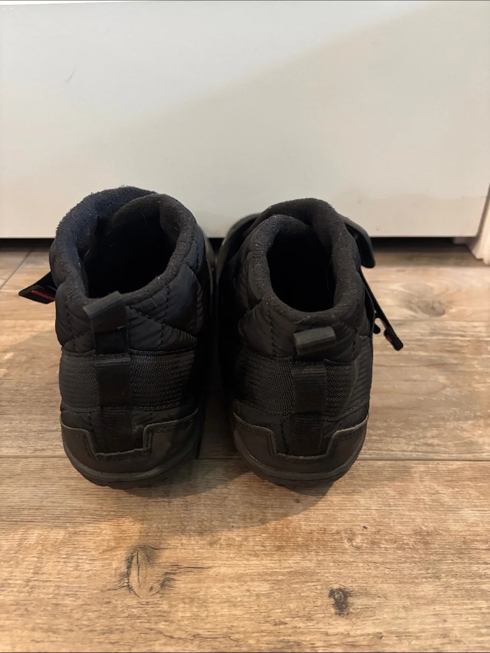 Chaco Ramble Puff Mid Black Quilted Fleece Lined Boots JCH107471 Mens 12